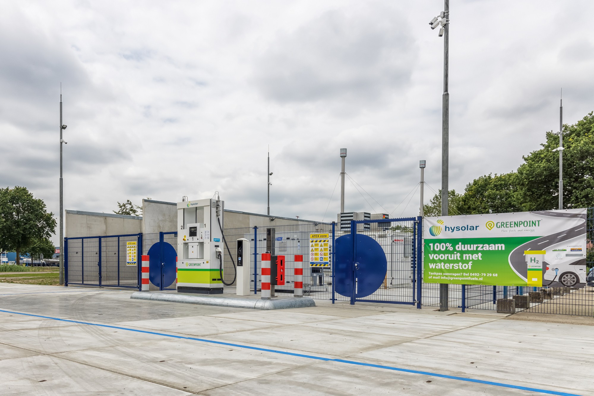 Greenpoint Waterstof Tankstation Nieuwegein